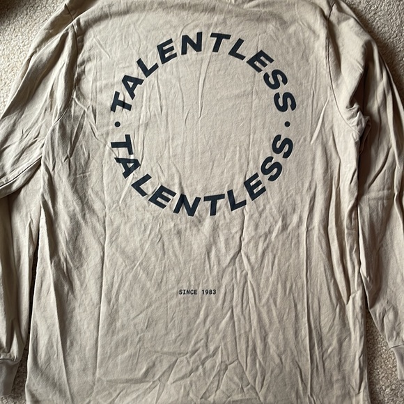 Talentless Long Sleeve. Circle Logo - Picture 3 of 3